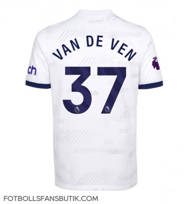 Tottenham Hotspur Micky van de Ven #37 Replika Hemmatröja 2023-24 Kortärmad